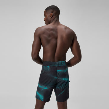 Men's Lookout Printed Boardshorts Dark Green
