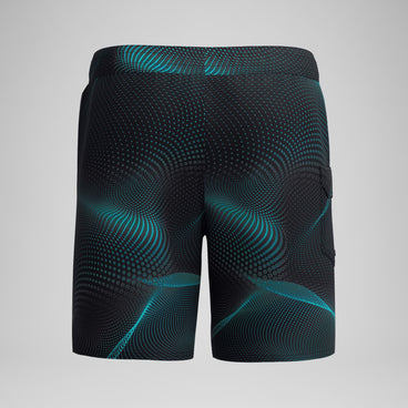 Men's Lookout Printed Boardshorts Dark Green