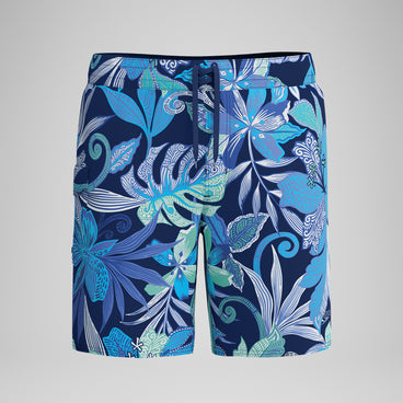 Men's Print Boardshort Blue
