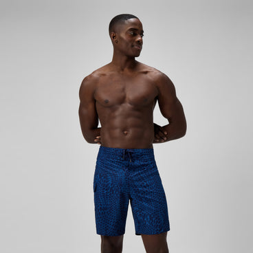 Men's Lookout Printed Boardshorts Navy/Blue