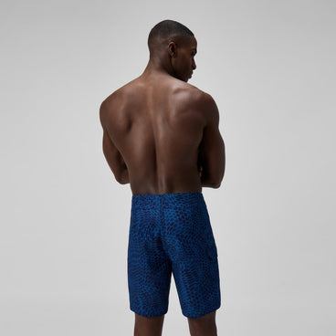 Men's Lookout Printed Boardshorts Navy/Blue