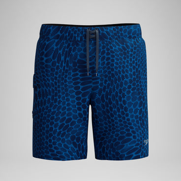 Men's Lookout Printed Boardshorts Navy/Blue