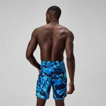 Men's Lookout Printed Boardshorts Blue