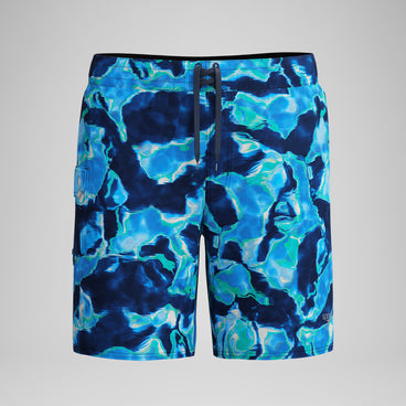 Men's Lookout Printed Boardshorts Blue
