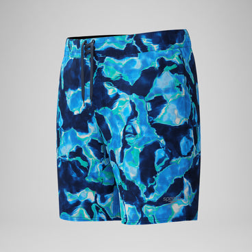 Men's Lookout Printed Boardshorts Blue