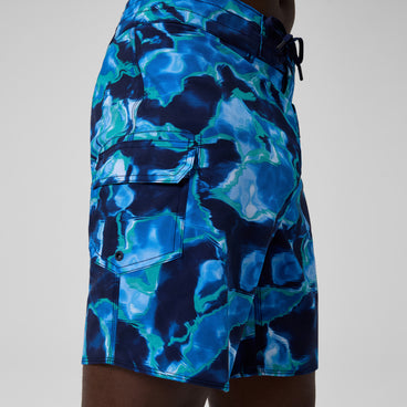 Men's Lookout Printed Boardshorts Blue