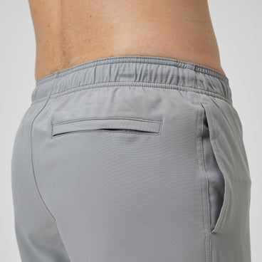 Men's Classic Solid Redondo Edge Volley Swim Trunks Gray