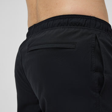 Men's Classic Solid Redondo Edge Volley Swim Trunks Black