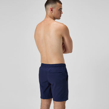 Men's Classic Solid Redondo Edge Volley Swim Trunks Navy