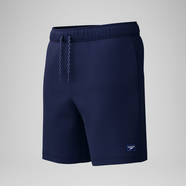 Men's Classic Solid Redondo Edge Volley Swim Trunks Navy