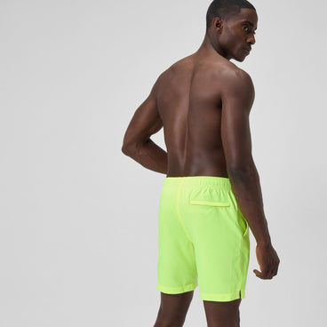 Men's Classic Solid Rondo Edge Volley Swim Trunks Yellow
