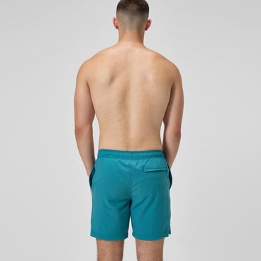 Men's Classic Solid Rondo Edge Volley Swim Trunks Green