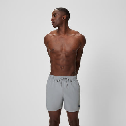 Men's Redondo Edge Solid Swim Shorts Gray