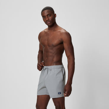 Men's Redondo Edge Solid Swim Shorts Gray