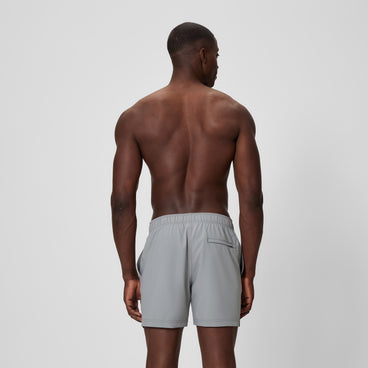 Men's Redondo Edge Solid Swim Shorts Gray