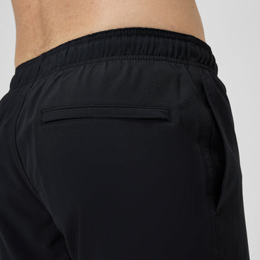 Men's Classic Solid Redondo Edge Volley Swim Trunks Black