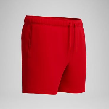 Men's Redondo Edge Solid Swim Shorts Red