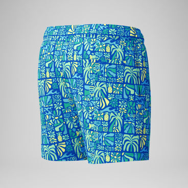 Men's Print Redondo Edge Swim Shorts Blue