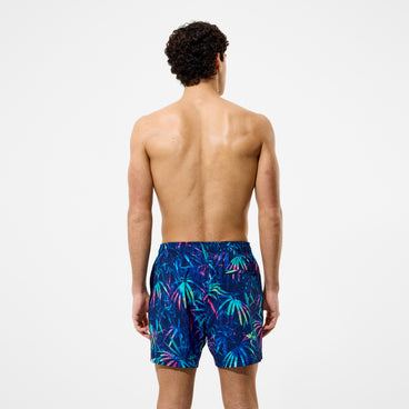 Men's Redondo Edge Printed Swim Shorts Navy