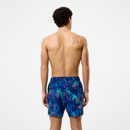 Men's Redondo Edge Printed Swim Shorts Navy