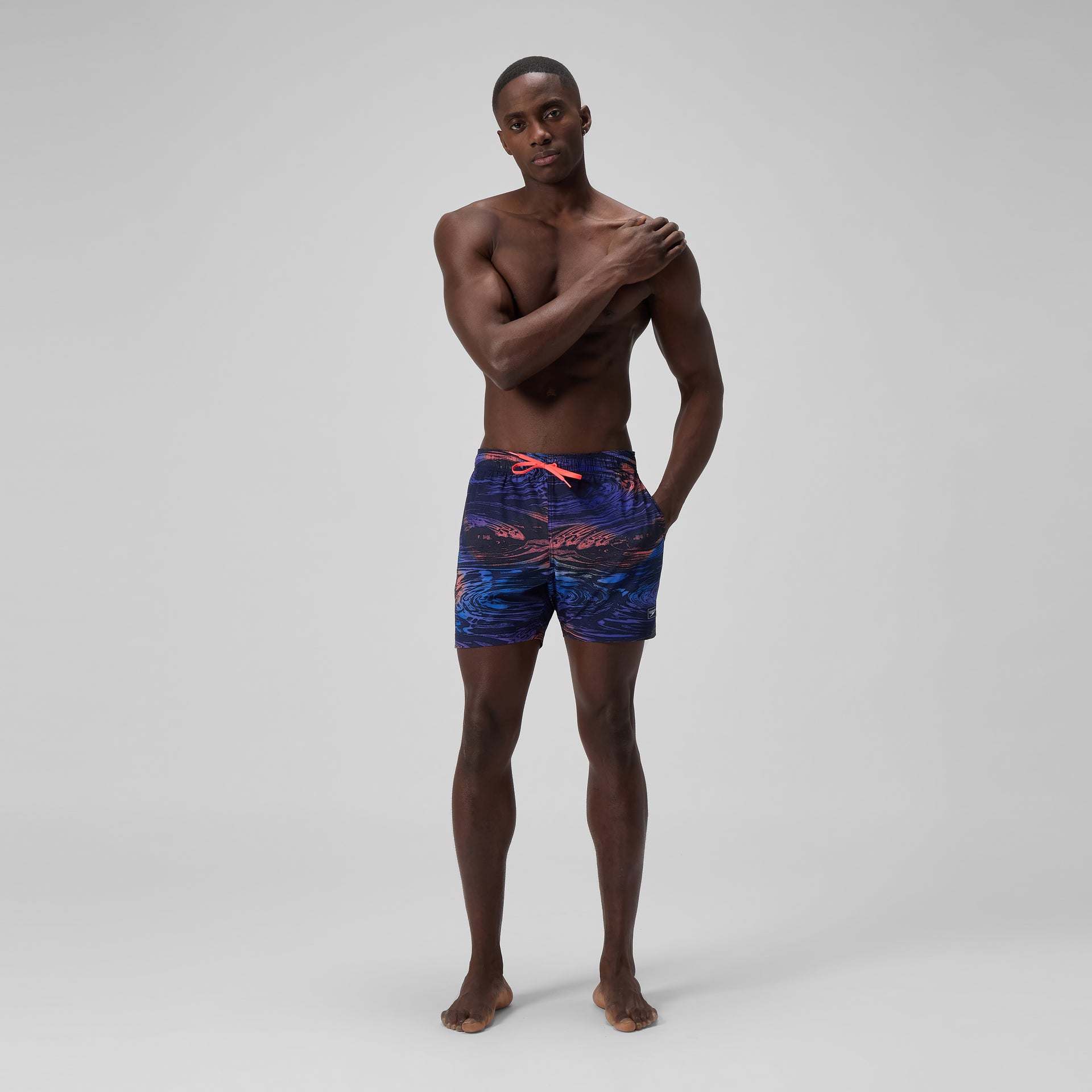 Redondo Edge Printed Swim Shorts