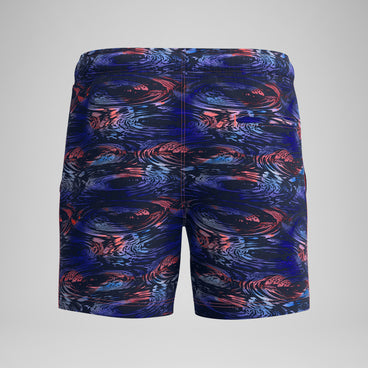Men's Redondo Edge Printed Swim Shorts Blue