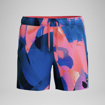 Men's Printed Redondo Edge Swim Shorts Blue/Pink