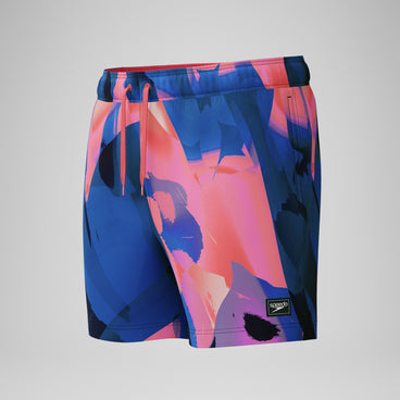 Men's Printed Redondo Edge Swim Shorts Blue/Pink
