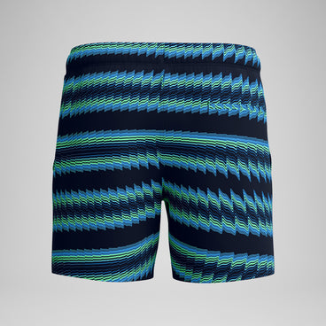 Men's Redondo Edge Printed Swim Shorts Blue