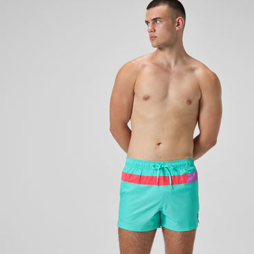 Men's Colorblock Redondo Edge Volley Swim Trunks Blue