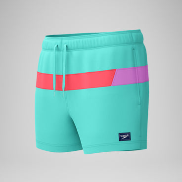 Men's Colorblock Redondo Edge Volley Swim Trunks Blue