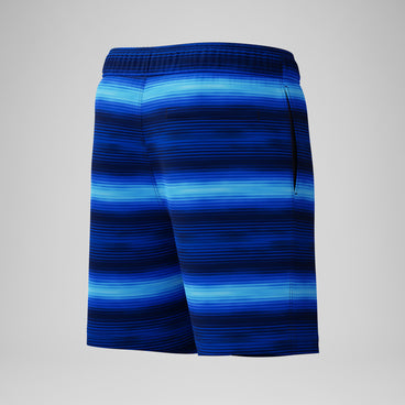 Men's Redondo Edge Printed Swim Shorts Navy/Blue