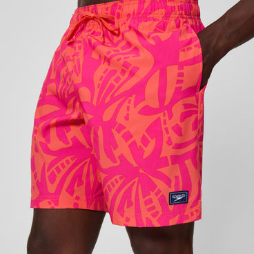Men's Redondo Edge Printed Swim Shorts