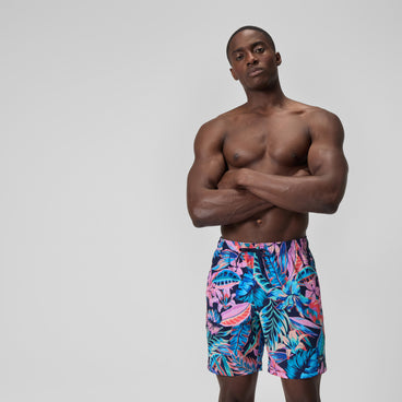 Men's Print Rondo Edge Volley Blue