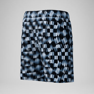 Men's Print Redondo Swim Shorts Black/Grey