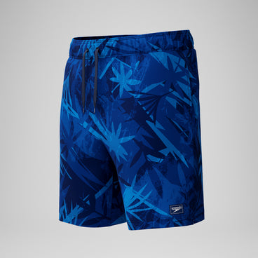 Men's Print Redondo Volley Swim Trunks Blue