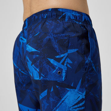 Men's Print Redondo Volley Swim Trunks Blue