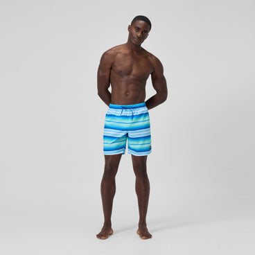 Men's Print Redondo Volley Swim Trunks Blue/White