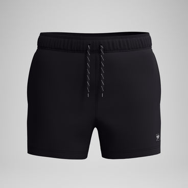 Men's Classics Solid Redondo Edge Volley Swim Trunks Black