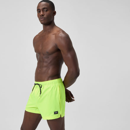 Men's Classics Solid Rondo Edge Volley Swim Trunks Yellow