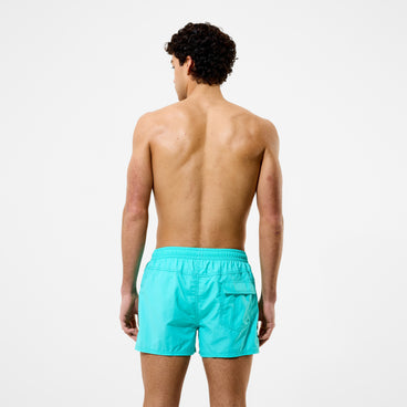 Men's Retro Swim Shorts Turquoise
