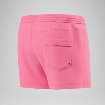 Men's Retro Swim Shorts Pink