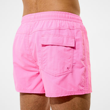 Men's Retro Swim Shorts Pink