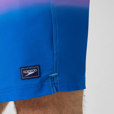 Men's Print Redondo Edge Volley Swim Trunks Multicolored