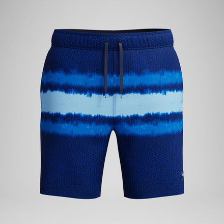 Men's Redondo Edge Printed Swim Trunks Navy/Blue