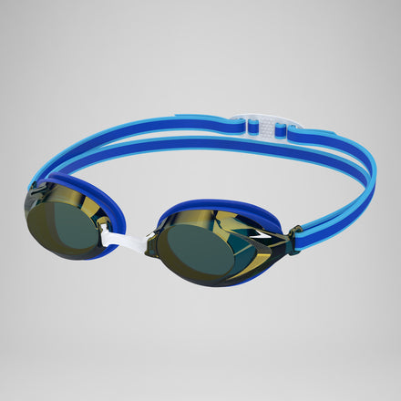 Junior Vanquisher 3.0 Mirror Goggles Blue/Gold