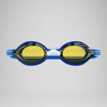 Junior Vanquisher 3.0 Mirror Goggles Blue/Gold