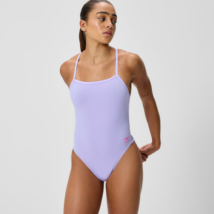 Women's Club Training V-Back 2.0 Swimsuit Lavender