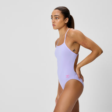 Women's Club Training V-Back 2.0 Swimsuit Lavender