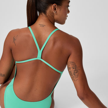 Women's Club Training V-Back 2.0 Swimsuit Turquoise